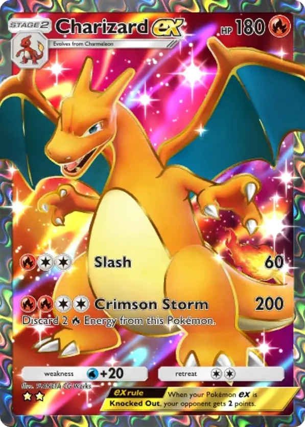 Charizard ex card front