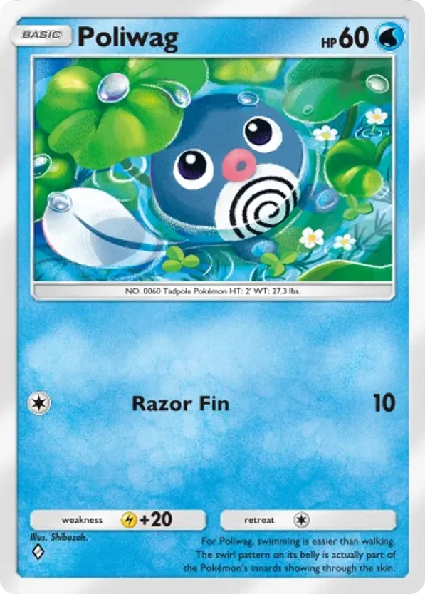 Poliwag card front