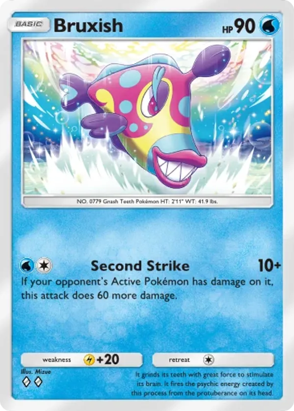 Bruxish card front