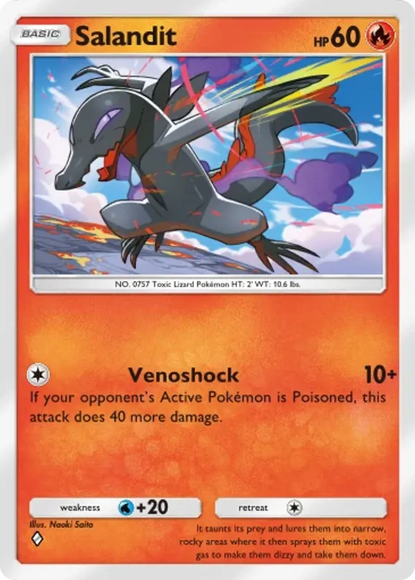 Salandit card front