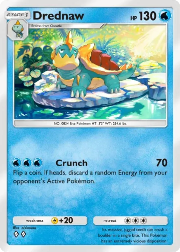 Drednaw card front