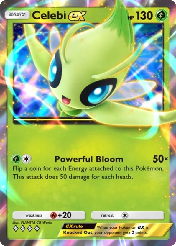 Celebi ex card front