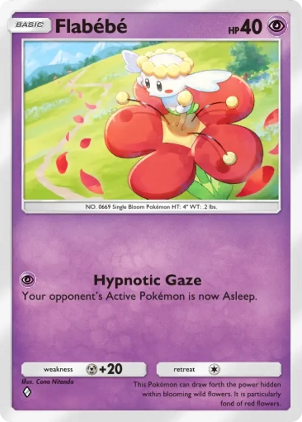 Flabébé card front