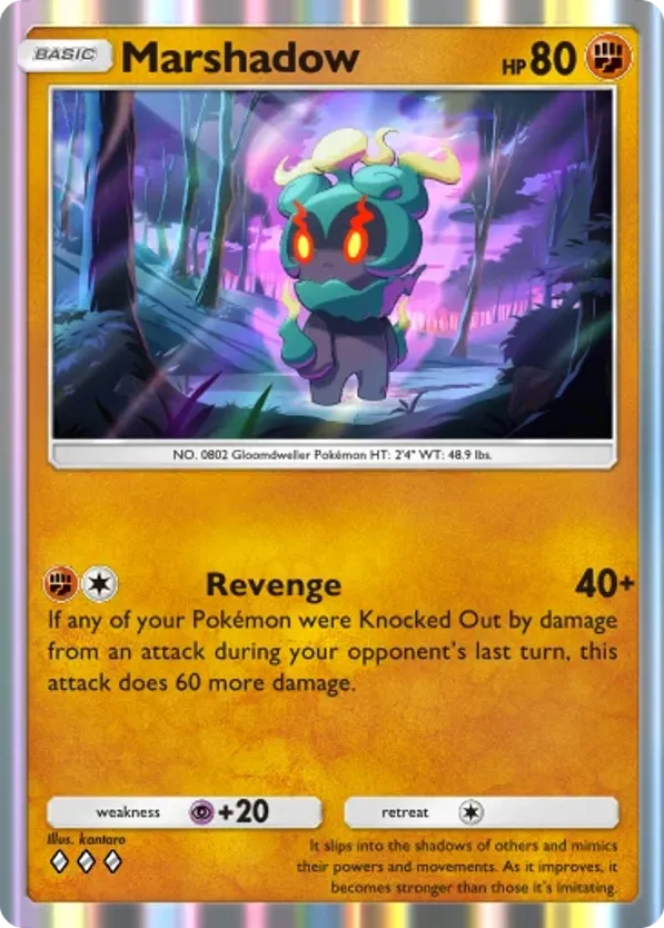 Marshadow card front