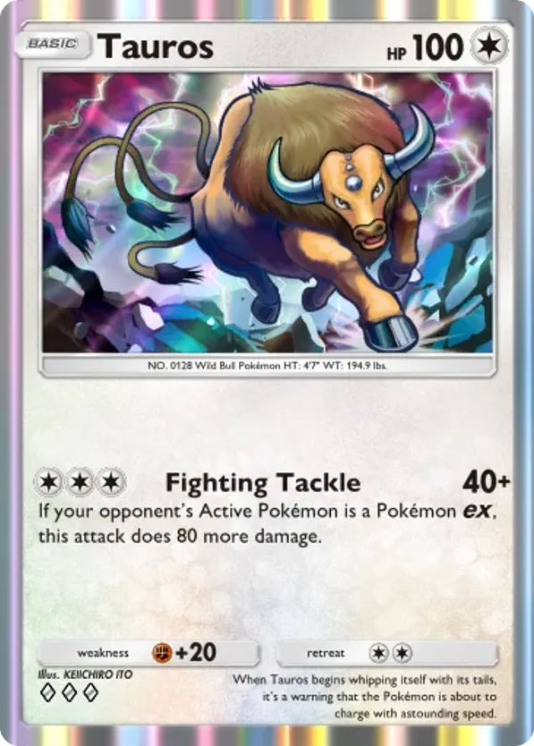 Tauros card front