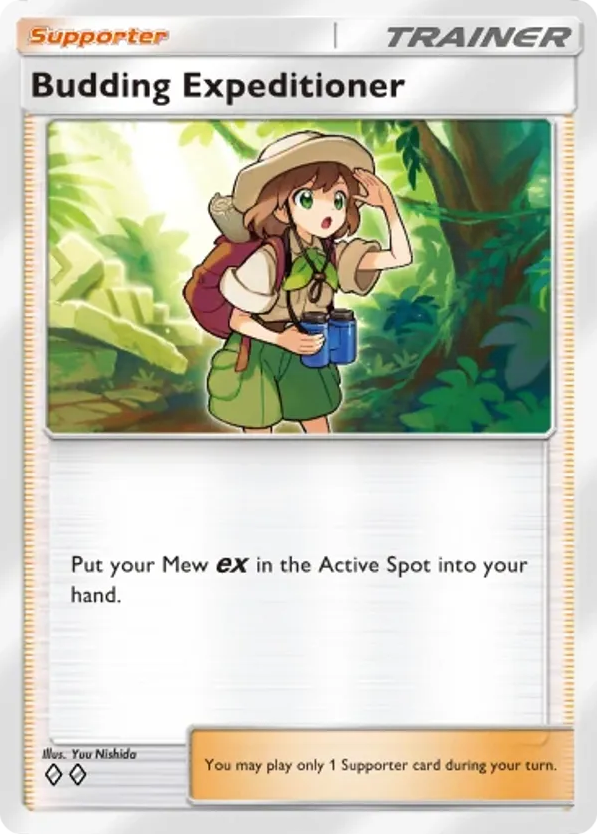 Budding Expeditioner card front