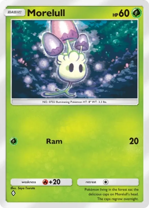 Morelull card front