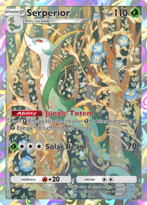 Serperior card front