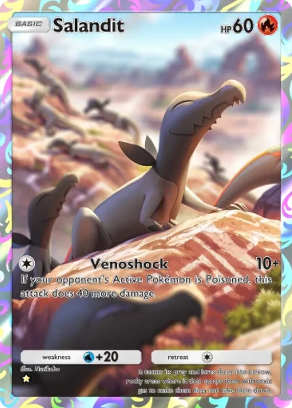 Salandit card front
