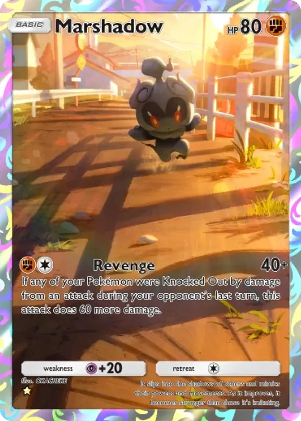 Marshadow card front