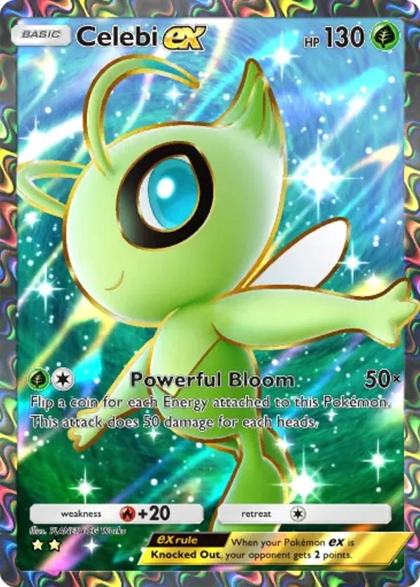 Celebi ex card front