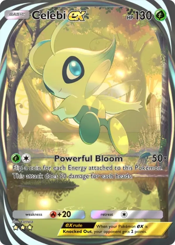 Celebi ex card front