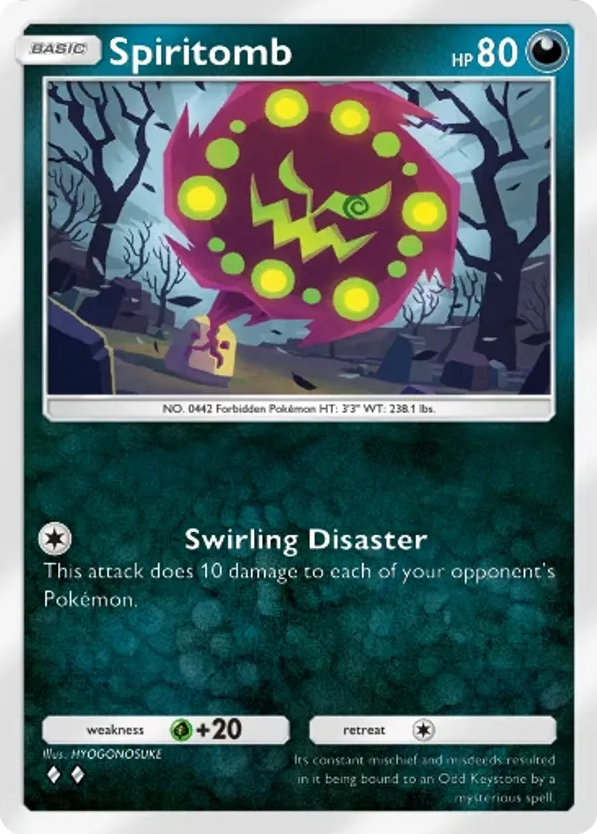 Spiritomb card front