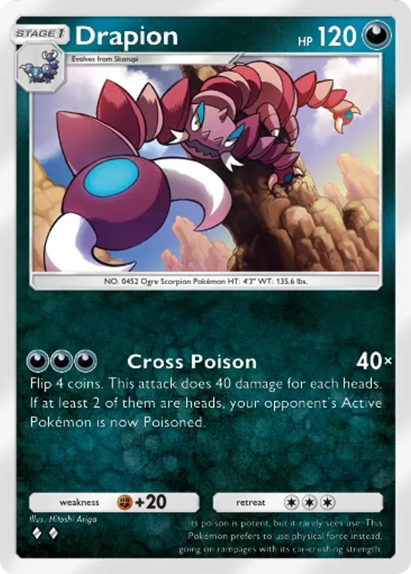 Drapion card front