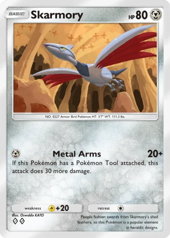 Skarmory card front