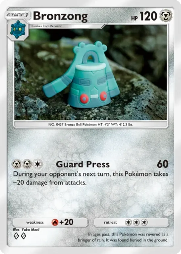 Bronzong card front