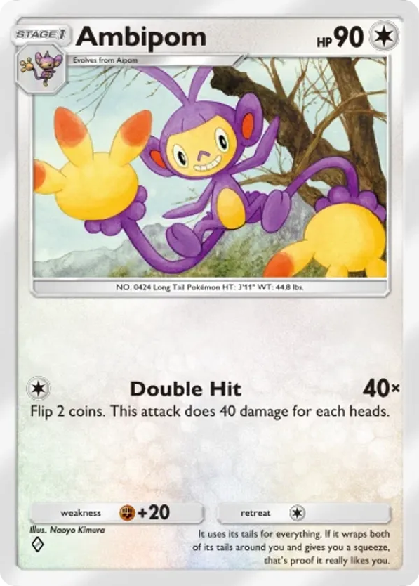 Ambipom card front