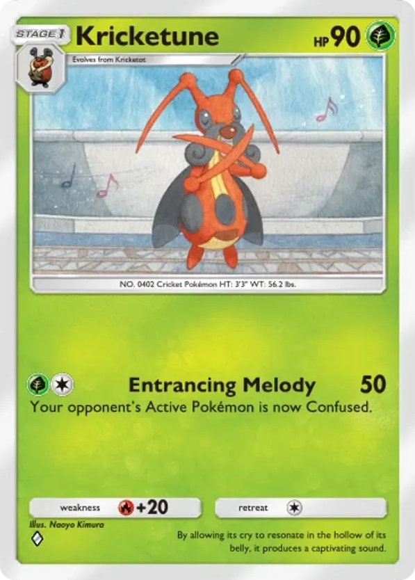 Kricketune card front