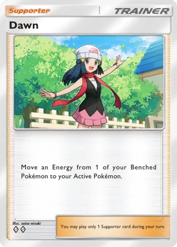 Dawn card front