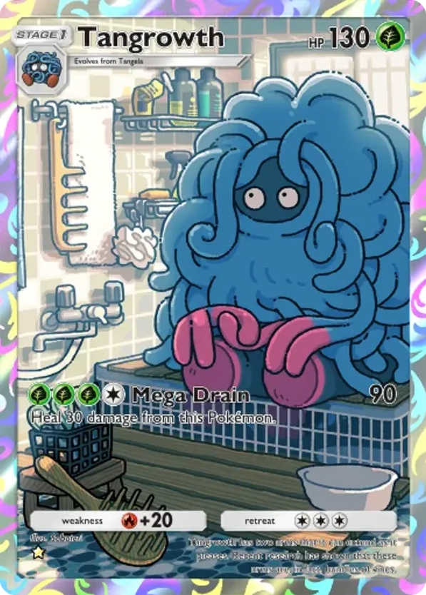 Tangrowth card front