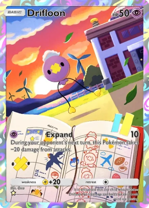 Drifloon card front