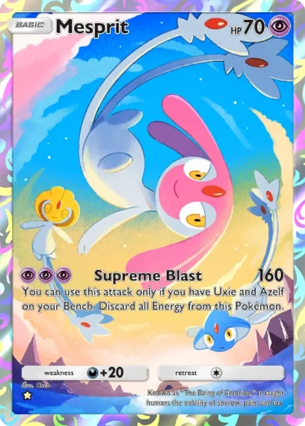Mesprit card front
