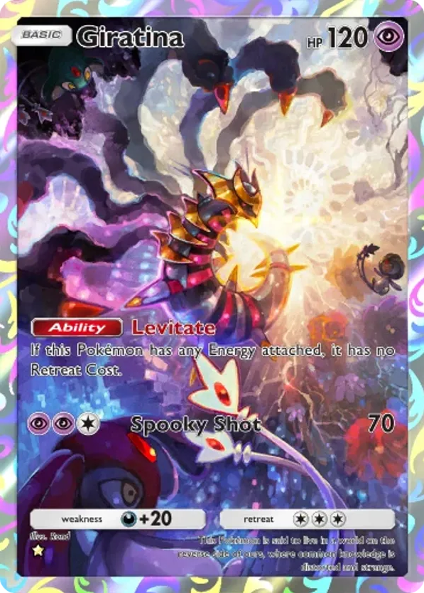 Giratina card front