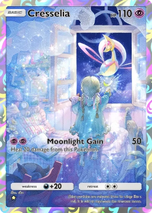 Cresselia card front