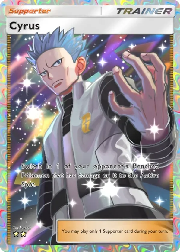 Cyrus card front