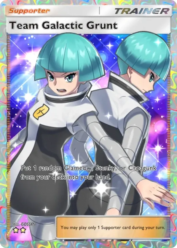 Team Galactic Grunt card front