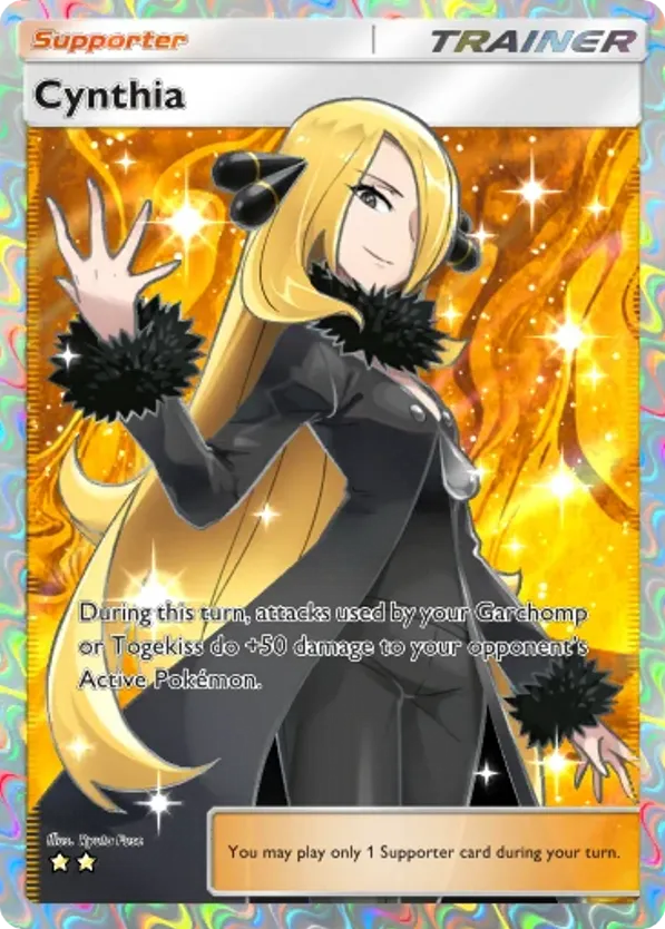 Cynthia card front
