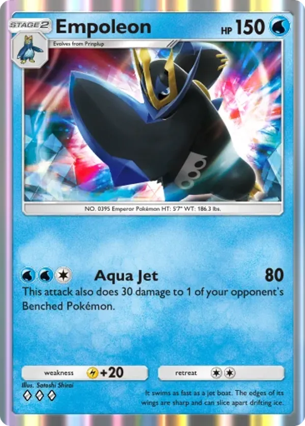 Empoleon card front