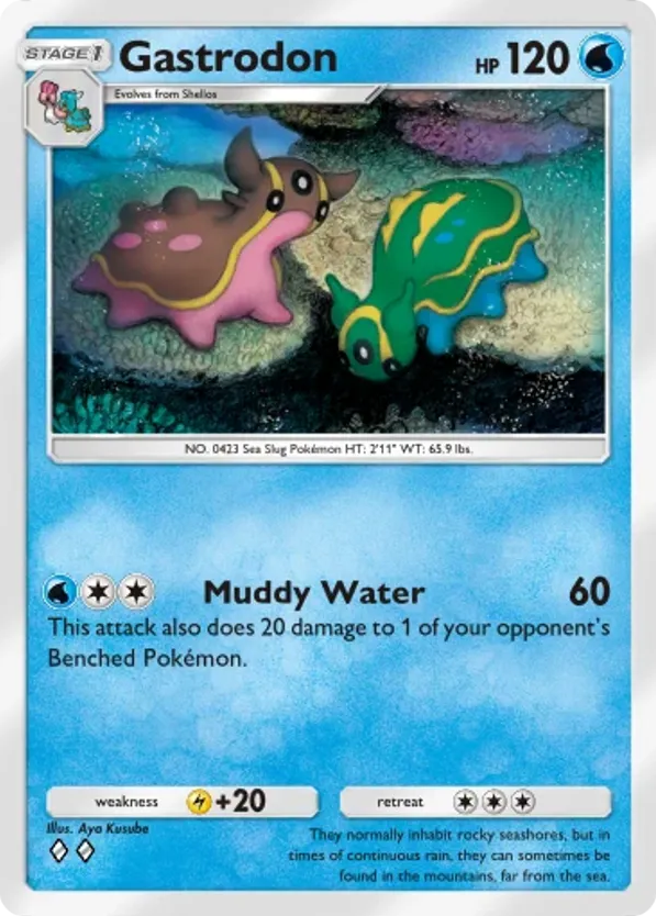 Gastrodon card front