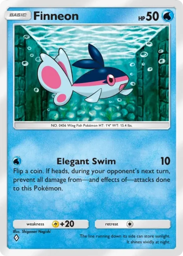 Finneon card front