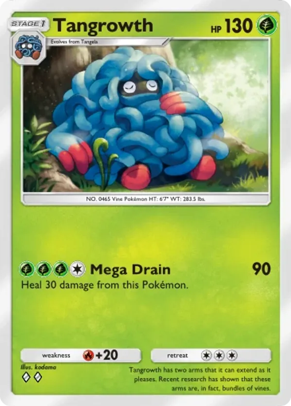 Tangrowth card front