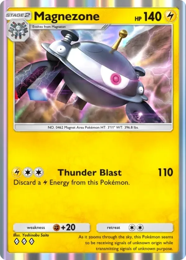 Magnezone card front