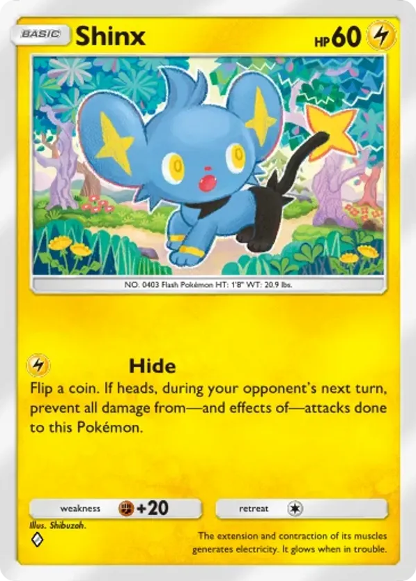 Shinx card front