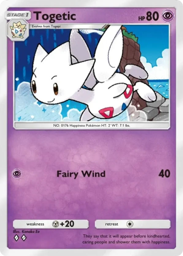 Togetic card front