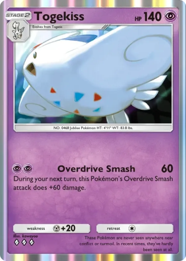 Togekiss card front