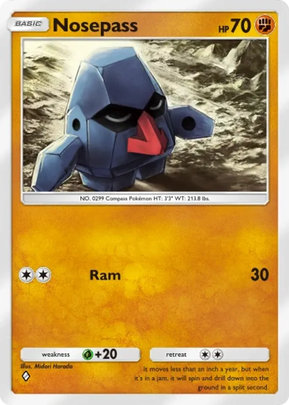 Nosepass card front