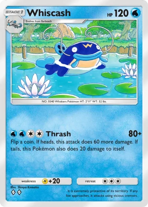 Whiscash card front