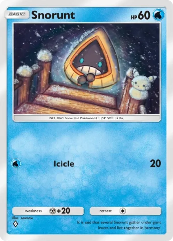Snorunt card front