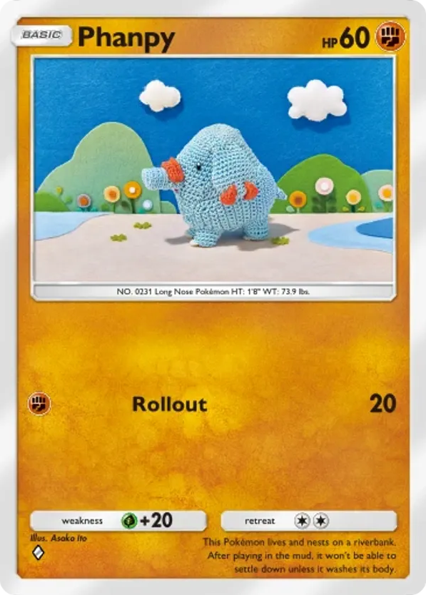 Phanpy card front