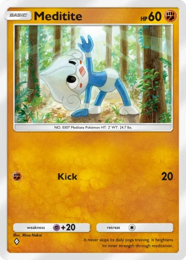 Meditite card front