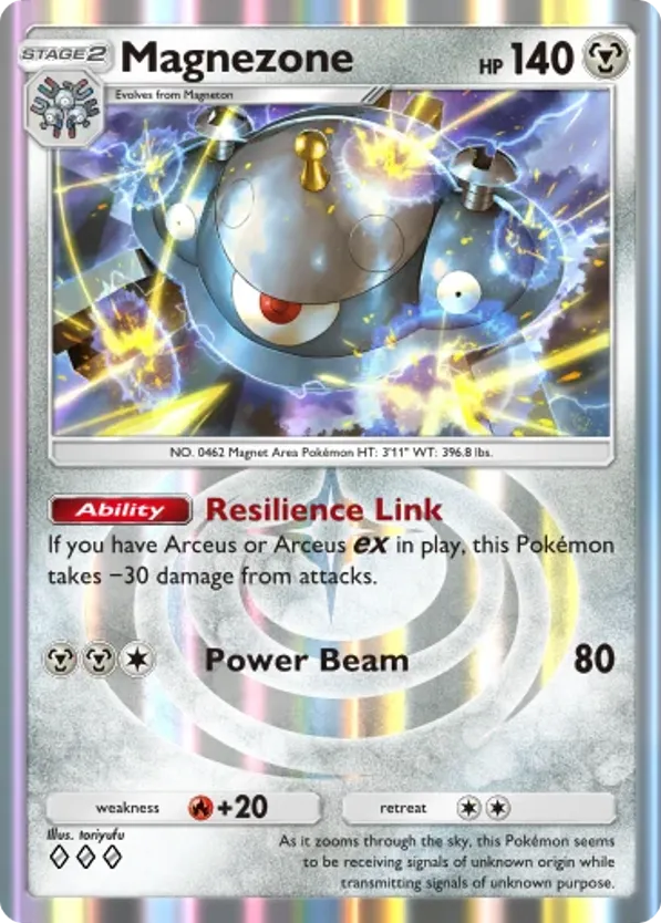 Magnezone card front