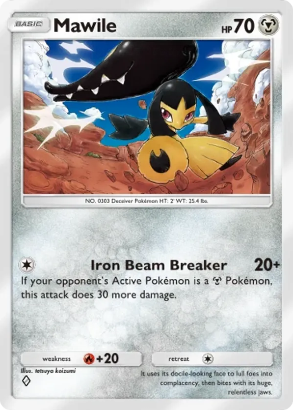 Mawile card front