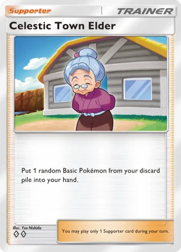 Celestic Town Elder card front