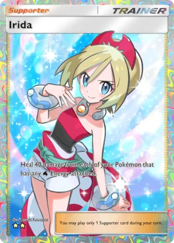 Irida card front