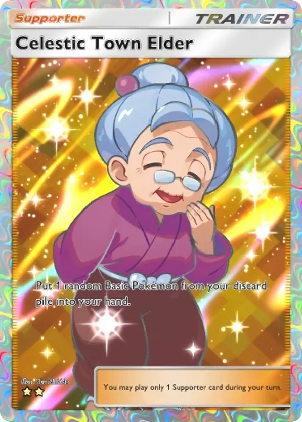 Celestic Town Elder card front