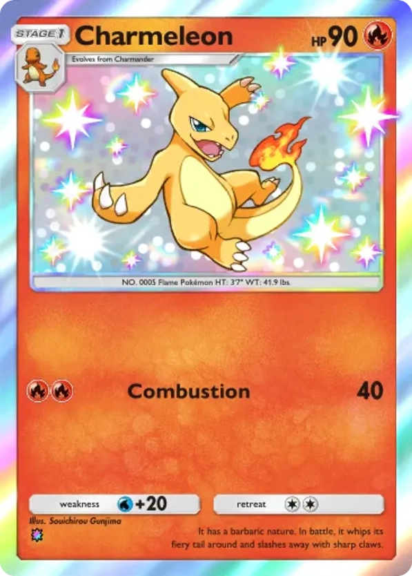 Charmeleon card front